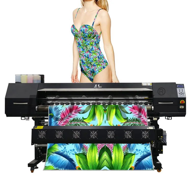 Potry 5ft 1.6M 6ft 1.8M Sublimatie Eco Oplosmiddelen Grote Formiaat Printer In Nigeria Magazijn Prijslijst