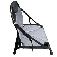 Newbility – siège de chaise en Aluminium, siège de dossier supérieur, siège de bateau gonflable, chaise pliable légère, coussin de Kayak de canoë