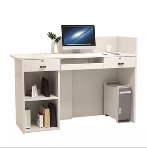 Petit comptoir de bar <span class=keywords><strong>Réception</strong></span> <span class=keywords><strong>Réception</strong></span> Caisse enregistreuse Magasin de vêtements moderne minimaliste Boutique de thé au lait Comptoir de salon de beauté - Product Image 5