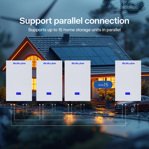 Bullcube 200ah Solar With <b>Battery</b> Storage Cost 24v 5.12kWh Long Lifespan Lithium Wall <b>Mount</b> GX-24200-PW 200ah Lithium Solar Batt - Product Image 4