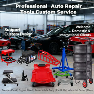 Siège à roulettes rembourré et intégré avec capacité de 300 livres, avec 1 tiroir et plateaux à outils pour garage et <span class=keywords><strong>atelier</strong></span> - Product Image 5