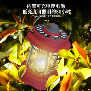 Camping Lantern Led <b>Light</b> 30000 Hours Lifespan <b>Waterproof</b> Outdoor Use - Product Image 3