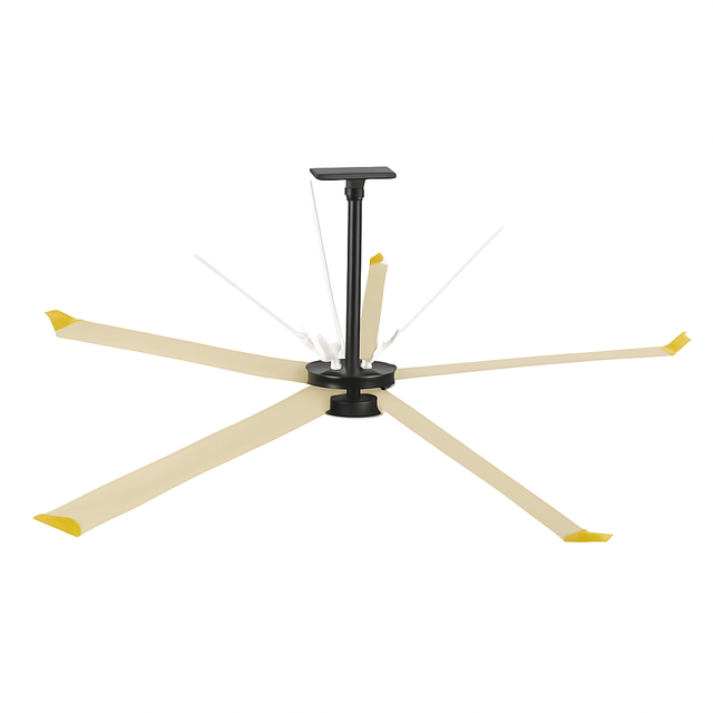 2026 OEM Industrial HVLS Ceiling Fan with Customizable Colors and Full Voltage Support for Global Projects