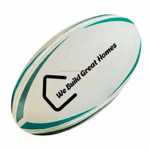 Balón de Rugby Personalizado para Uso Promocional, Precio de Fábrica al por Mayor para Equipos del Reino Unido y la UE, Eventos, Patrocinadores, Envío Rápido a Europa - Product Image 1
