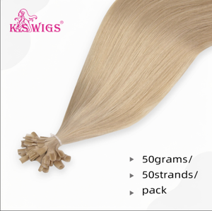 Extensions de cheveux humains vierges Remy à pointe en U, kératine, 12 à 40 pouces, sans couture, pré-collées, pour femmes, salon, naturelles. - Product Image 2