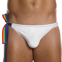 Slip de bain pour homme à la mode, à boucle métallique bilatérale, fente latérale, couleur unie, short de bain pour piscine