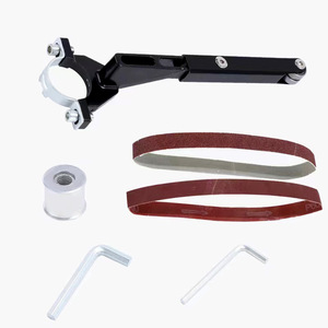 Kit de conversion de meuleuse d'angle électrique en ponceuse à bande, diamètre de meulage max. 40 mm, vitesse fixe, type horizontal, AC 220V, pour l'élimination de la rouille - Product Image 5