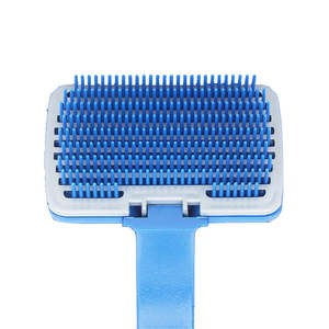 Cepillo de Aseo para Mascotas de Plástico Ecológico y Sostenible al por Mayor, Peine Autolimpiante para Animales Pequeños - Product Image 3