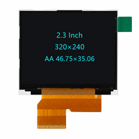 Maßgefertigtes 2,3 Zoll TFT LCD Display Modul 320x240 SPI-Schnittstelle GC9308 IC für Smart Home Bedienfeld Kompakte FPC-Lösung
