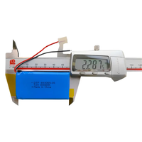Batterie semi-solide rechargeable 3S 12V 800mAh à 500 cycles avec carte de protection PCM intégrée, certifiée CE, pour appareils portables grand public