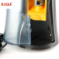 Taille-crayon électrique double trou entièrement automatique Eagle EG-5148 en plastique, certifié CE, pour la maison, le bureau et l'école
