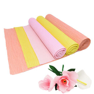 Papel <span class=keywords><strong>crep</strong></span>é para manualidades, personalizado de fábrica, calidad premium, 50cm x 2,0 m, papel <span class=keywords><strong>crep</strong></span>é colorido - Product Image 4