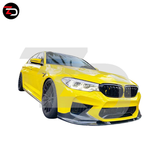 Kit de cuerpo de fibra de carbono con diseño 3D para BMW, 5 series, F90, M5, con alerón delantero y trasero, 2018 a 2020 - Product Image 2
