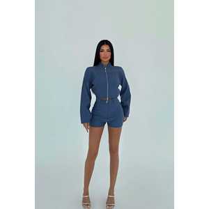 Conjunto de Shorts Indigo para Mujer - Elegantes Monos y Trajes Cortos - Product Image 2