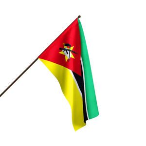 Banderas de países colgantes nacionales Gahumi Promoción Poliéster 3x5ft Bandera personalizada de Mocambique - Product Image 2