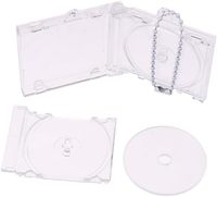 Gantungan kunci Mini portabel, Gantungan Kunci Mini CD kotak permata Album foto, tampilan CD musik Mini NFC