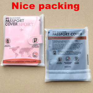 Cartera de Viaje Personalizada con Bloqueo RFID, Porta Pasaportes de Cuero PU con Cierre Magnético - Product Image 3