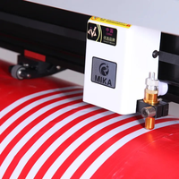Plotter de corte de 630/1200mm, máquina de dibujo, corte de contorno de patrulla, etiqueta adhesiva de PVC, cortador de vinilo con plotter de Sensor