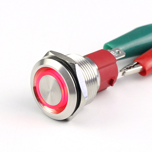 19 Mét thép không gỉ & kim loại IP67 không thấm nước ô tô push button chuyển 20A 12VDC Heavy Duty với 4pins không có Lớn hiện tại - Product Image 2