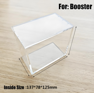Boîte <span class=keywords><strong>de</strong></span> présentation en acrylique écologique, résistante à l'eau, moderne, polie, épaisseur 5 mm, pour cartes Pokémon TCG Booster Box Elite Trainer ETB - Product Image 2
