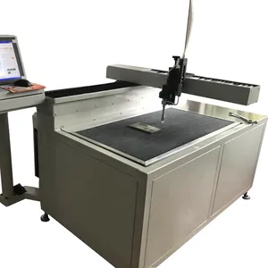Máquina de corte de láminas de goma EVA, esponja de chorro de agua Vertical automática