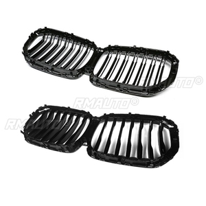Calandre avant noire brillante pour BMW X5 G05 2019 2020 2021 2022, calandre de course, style automobile - Product Image 3