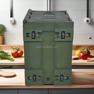 Équipement de restauration, plateau isotherme pour plaques à pâtisserie, <span class=keywords><strong>chariot</strong></span> de transport 80L 90L 130L, chariots de restauration rotomoulés sur roues - Product Image 6