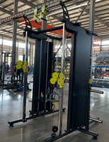 Smith Squat Rack Function Trainer, machine de musculation à trois fonctions pour la musculation, usage commercial, équipement de fitness, machine de gym