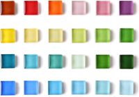 Aimants de réfrigérateur colorés de 24 couleurs avec des motifs décoratifs mignons, adaptés au bureau, à la cuisine