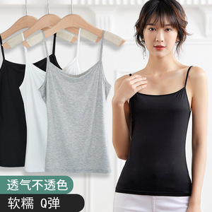 เสื้อชั้นในสตรีสีทึบยืดได้สูงเปิดหลังฤดูร้อน - Product Image 1