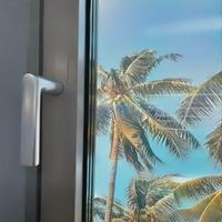 Ventana de Pvc insonorizada francesa, ventanas de plástico modernas personalizadas, Villa, ventana Upvc a prueba de viento