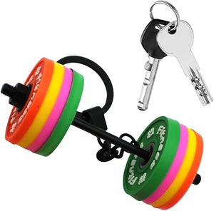 Envío Exprés: Set de Llaveros de Silicona Coloridos con Forma de Discos de Pesas para Barra, Regalo de Motivación para Entrenamiento, para Amantes del Fitness, Entrega Rápida - Product Image 2