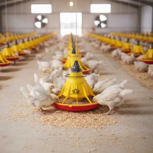 เครื่องให้อาหารไก่เนื้ออัตโนมัติแบบขายส่งยอดนิยม รุ่นใหม่ 18 ช่อง AYTAV เส้นผ่านศูนย์กลาง 38 ซม. รุ่น 302008 รับประกัน 1 ปี - Product Image 3