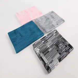 Tissu tricoté en Polyester et spandex, nouvelle collection, étoffe respirante à mailles pour vêtements de sport