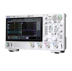 Oscilloscope numérique DHO814 100 MHz, haute résolution 12 bits, échantillonnage en temps réel 1,25 GSa/s, kit 4 canaux, écran tactile UltraHD - Product Image 1
