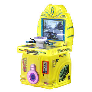 最新儿童投币双人游乐园设备游戏机 - Product Image 4