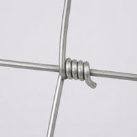Rouleau de clôture de pâturage pour bétail, galvanisé, à nœuds torsadés, avec maillons articulés, 4 pieds x 164 pieds, revêtu de zinc, pour ferme, ranch et cour