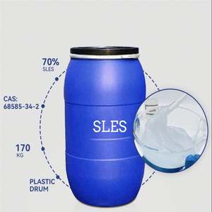 SLES 70, pureté 70%, détergent à lessive, shampoing, savon, matière première, Texapon N70, LABSA, sulfate de lauryl éther de sodium, produits chimiques pour les soins capillaires - Product Image 1