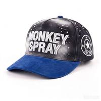 Gorra de Béisbol de Algodón de Alta Calidad con Estampado de Mono, Estilo Dad Hat, Sin Estructura, de 5 o 6 Paneles, para Hombre, con Logotipo Personalizado