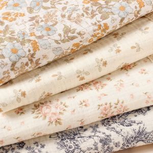 Couverture douce et agréable pour bébé, en mousseline de coton double couche, idéale pour poussette et berceau. - Product Image 5