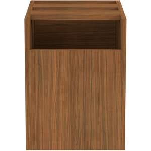 Archivador de pedestal colgante Alera Valencia Series Modern Walnut con 2 cajones, caja izquierda/derecha, para archivos legales/letter, 15.63 x 20.5 pulgadas - Product Image 6