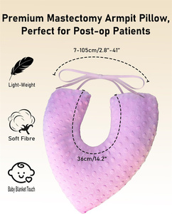 Oreiller post-chirurgical pour mastectomie, pour le sommeil et le soutien du <span class=keywords><strong>bras</strong></span> après une lumpectomie pour le cancer du sein - Product Image 2