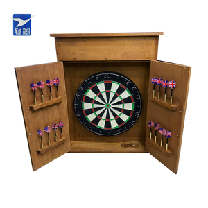 خزانات جدارية مخصصة LED Dartboard صندوق MDF للبالغين-لجميع المواسم-لألعاب السهام الشتوية والربيعية والصيفية والخريفية - Product Image 4