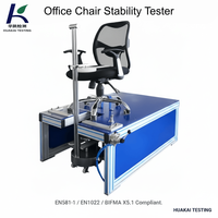 Testeur de charge et de compression pour chaise de bureau, machine d'essai de stabilité de charge pour chaise de bureau