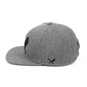 Casquette Snapback en laine 100% personnalisée, faible MOQ, pour l'hiver - Product Image 2