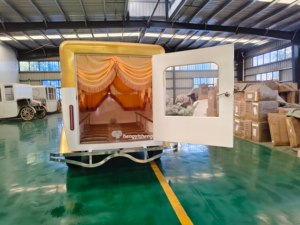 Carroza Fúnebre Eléctrica de Acero Personalizada, Estilo Europeo de Alta Calidad, para Venta - Product Image 6