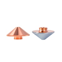Buse de découpe laser à fibre simple/double couche en cuivre Wanshunxing, accessoires de découpe haute vitesse 28 Hongshan