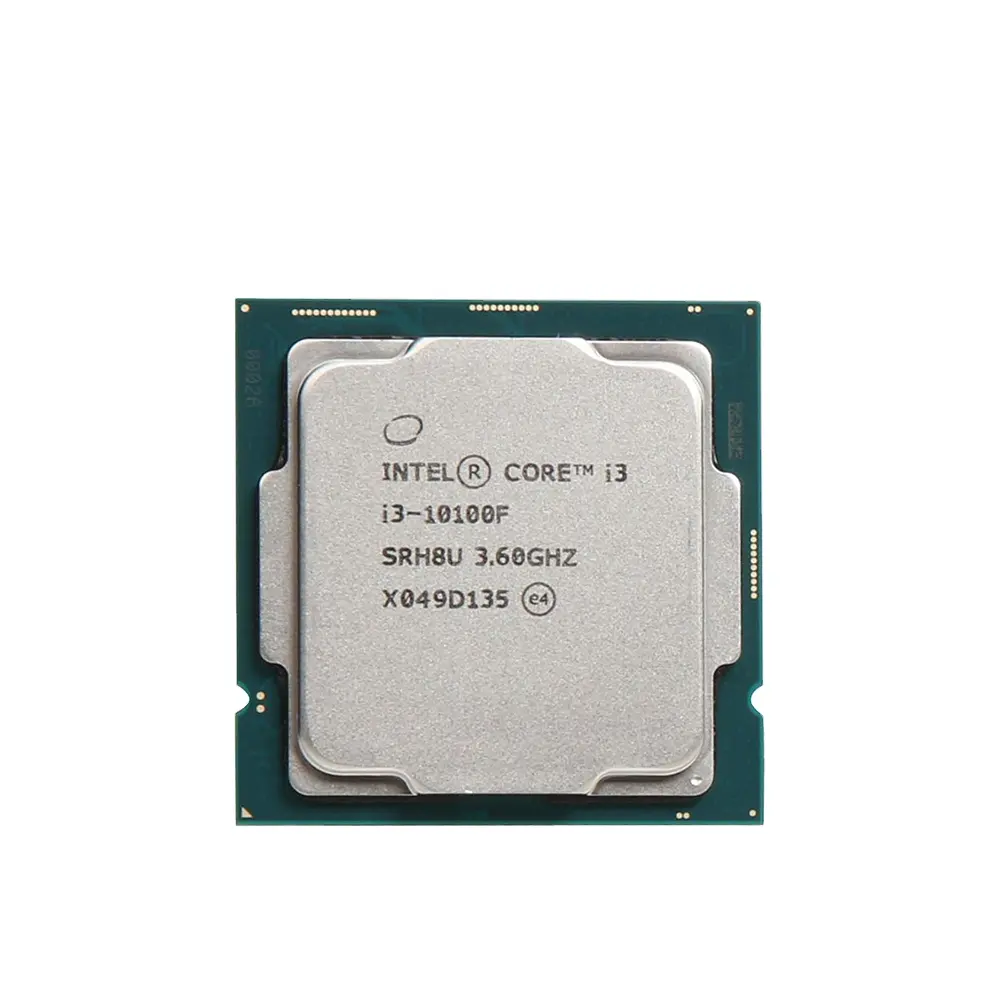 I3-10100F Intel Core Bộ Xử Lý Máy Tính Để Bàn Comet Lake Quad Core 3.6 GHz LGA 1200 65W SRH8U