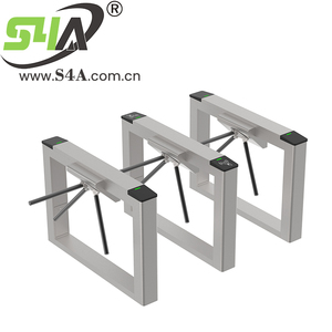 Portillon tripode à 3 <span class=keywords><strong>bras</strong></span> S4A avec moteur sans balais en acier inoxydable, contrôle d'accès et sécurité anti-écrêtlement, direct usine - Product Image 5