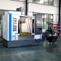 Centre d'usinage vertical CNC VMC850, fraiseuse 3 axes BT40 8000 tr/min, système GSK